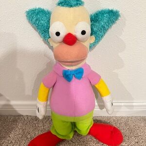 Krusty The Clown Plush Toy